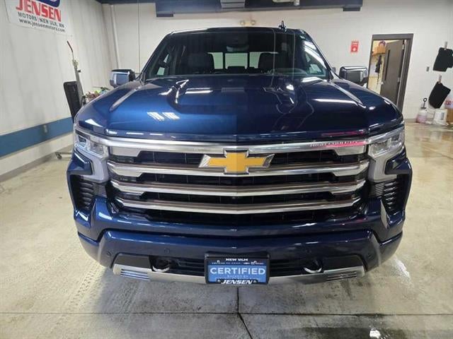 Certified 2022 Chevrolet Silverado 1500 High Country with VIN 1GCUDJEDXNZ506378 for sale in New Ulm, Minnesota