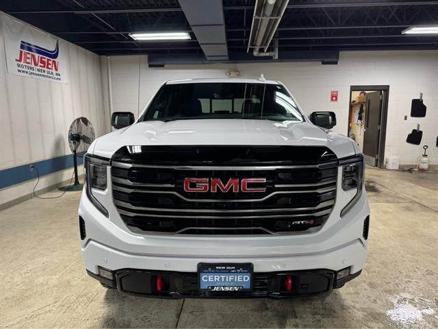 Certified 2025 GMC Sierra 1500 AT4 with VIN 1GTUUEEL2SZ237285 for sale in New Ulm, Minnesota