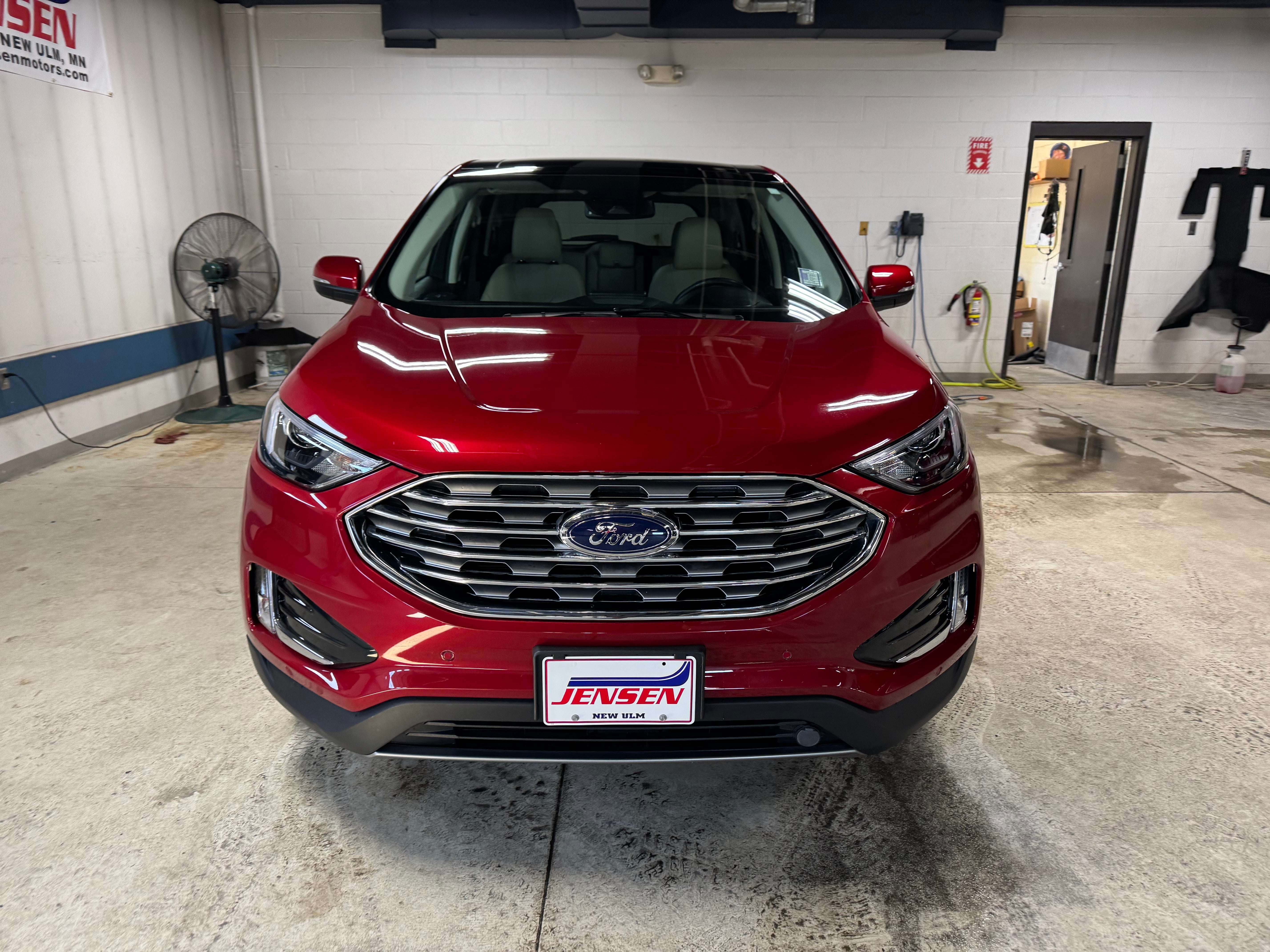 Used 2022 Ford Edge Titanium with VIN 2FMPK4K94NBA79105 for sale in New Ulm, Minnesota