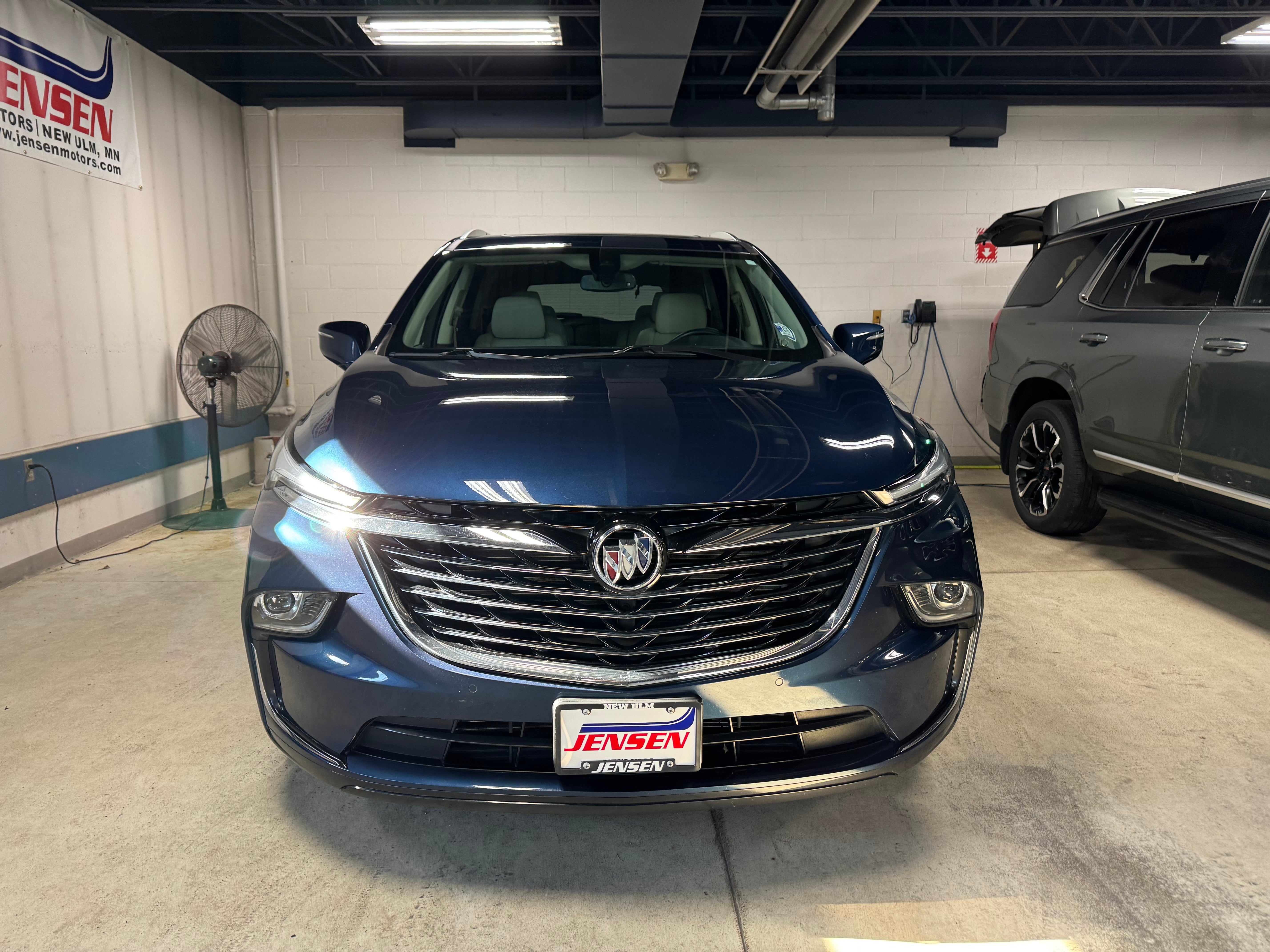 Used 2023 Buick Enclave Essence with VIN 5GAEVAKW1PJ230988 for sale in New Ulm, Minnesota