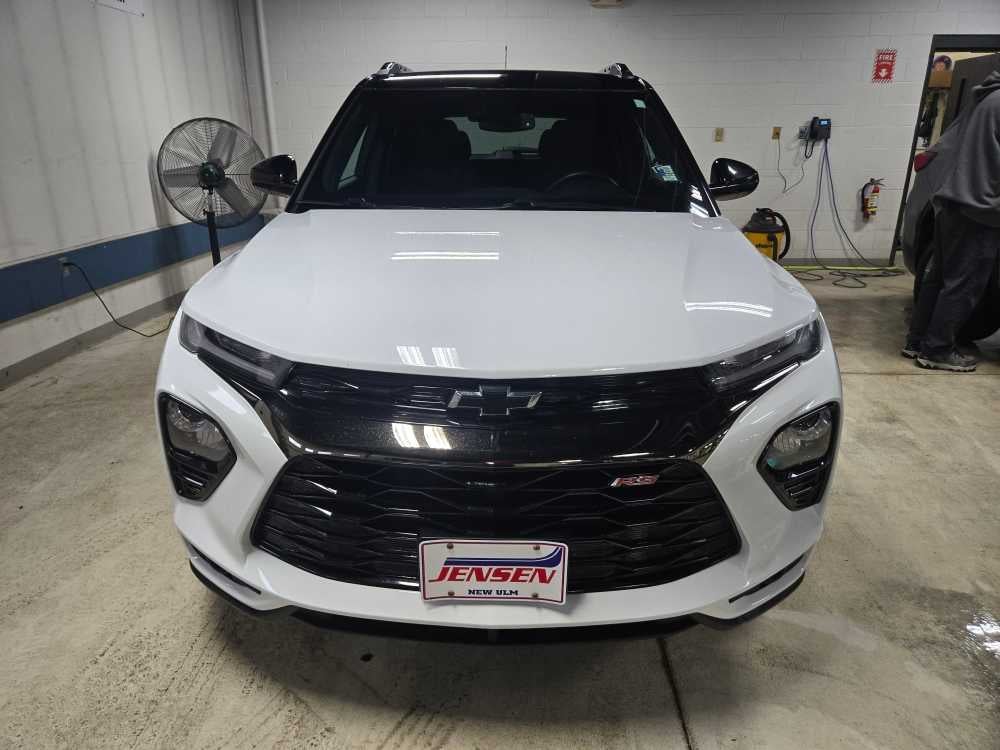 Certified 2021 Chevrolet Trailblazer RS with VIN KL79MUSLXMB128750 for sale in New Ulm, Minnesota